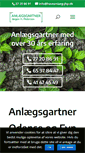 Mobile Screenshot of haveanlaeg-jhp.dk